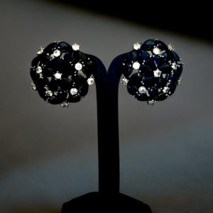 Gemstone Glamour Stud Earrings